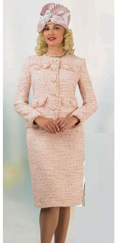 Lily & Taylor 4957 pink skirt suit Elegant Pink Winter Sets, Elegant Pink Fall Sets, Fitted Pink Skirt Suit For Winter, Elegant Pink Skirt Suit For Fall, Elegant Beige Winter Set, Elegant Pink Party Skirt Suit, Spring Pink Long Sleeve Skirt Suit, Elegant Beige Winter Clothing Set, Pink Fitted Long Sleeve Tweed Dress