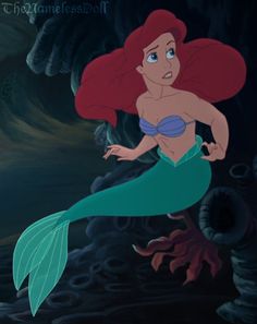 the little mermaid from disney's the little mermaid