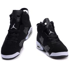 Air jordan 6 Black-White ($53) ❤ liked on Polyvore Dream Person, Es Shoes, Black Jordans, Cheap Jordans, Les Twins, Teen Outfits, Air Jordan 6, Jordan 6, Accessories Clothing