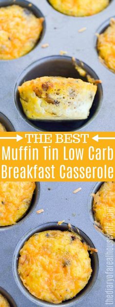 the best muffin tin low carb breakfast casserole in a muffin tin