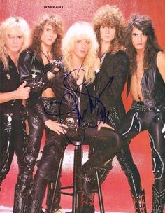 Warrant Soft Rock Aesthetic, 80s Rock Aesthetic, Warrant Band, Motley Crue Poster, Jani Lane, Band Wallpaper, 80s Heavy Metal, Rock And Roll Girl