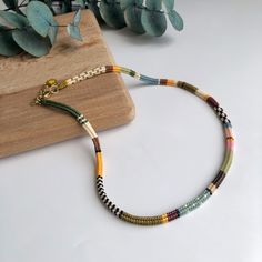 Elevate your summer style with this handmade colorful beaded necklace, perfect for adding a vibrant touch to your everyday look. 🌞 Crafted with attention to detail, this boho-inspired necklace is designed to be both trendy and versatile. LIARD necklace is a unique jewelry that takes hours to make. I tried to create a wonderful harmony by combining different colors. In this way, you can combine it with any color of your clothes! I made this unique necklace with high quality Miyuki Beads  (not se Handwoven Necklace, Colorful Necklace, Inspired Necklace, Festival Jewelry, Everyday Necklace, Miyuki Beads, Unique Necklace, Necklace Boho, Colourful Necklace