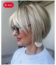 Short Hairstyles For Older Women, Short Blonde Bobs, Hairstyles For Older Women, Fine Straight Hair, Hair Adviser, Choppy Bob Hairstyles, Chin Length Hair, Bob Haircut For Fine Hair, Bob Hairstyles For Fine Hair