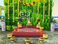 Mangalasnanam Decorations, Mangalsnanam Decor, Pellikuturu Decoration, Coming Of Age Party, Pellikuthuru Decoration, Pellikoduku Decor, Flora Decoration, Decoration Haldi