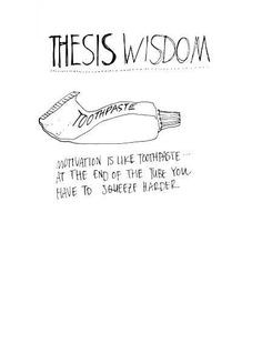 a cartoon drawing of a toothbrush with the words,'this is wisdom '