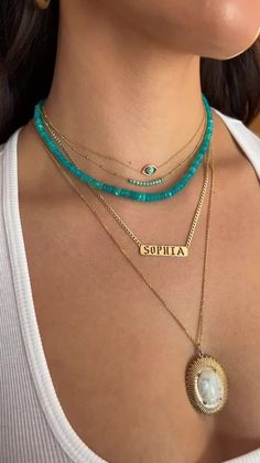 These stunning Paraiba Opals are here just in time for summer. The vibrant ocean blue stones pair beautifully with any of our gold necklaces. Whether part of a stack or worn as a minimal solo statement, they will surely emulate an effortless chic vibe. Perfect from beach to resort evening looks. The best part, the necklace fits most of our charms, not to mention our connectors. 

Size: 5-3mm Genuine Paraiba Opal Beads
Lobster Lock Closure
Solid 14k Gold
Lifetime Guarantee
Made in Los Angeles Moldavite Necklace, Color Mood Board, Earring Stack, Soul Surfer, Layering Jewelry, Necklace Stack, Creative Soul, Blue Stones, Opal Beads