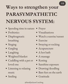 Somatic Nervous System, Parasympathetic Nervous System, Energy Healing Spirituality, Vagus Nerve, Hormone Health, Emotional Regulation, Mental And Emotional Health