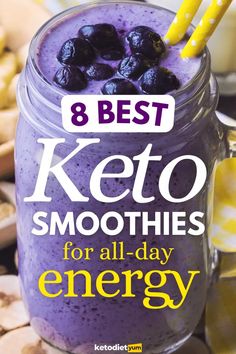 Smoothies are a great quick-and-easy keto breakfast or grab-and-go snacks that make sticking to the keto diet easy. And guess what? They taste absolutely amazing! Unveil the power of keto: boost vitality 1200 Calorie Diet Meal Plans, Low Carb Smoothie Recipes, Keto Breakfast Smoothie, Keto Shakes, Keto Smoothie, Keto Smoothie Recipes, Keto Drink, Good Smoothies