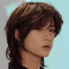 txt beomgyu lq icon Txt Beomgyu, Long Hair, Human, Hair, Beauty