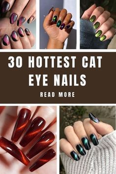 Spring Cat Eye Nails 2024, Chic Nail Art, Cat Eye Nails, Fresh Look, Spring Nails, You Nailed It, Nail Inspo