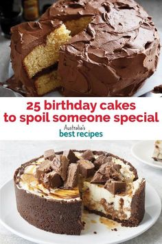 two birthday cakes to spoil someone special