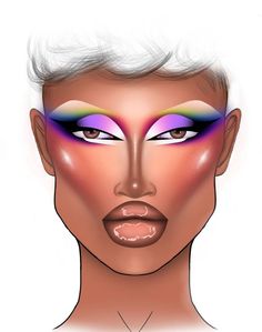 Pride 2024, New Makeup Ideas, Drag Make-up, Culinary Art, Drag Makeup, Model Makeup