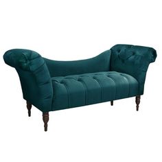 an image of a couch that is blue