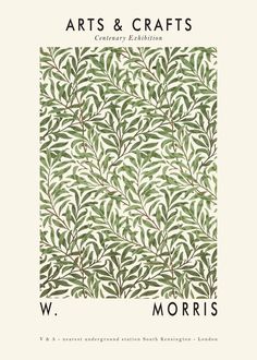 the front cover of an art and crafts book, featuring green leaves on white paper