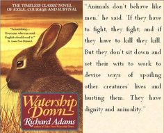 an image of a book cover with a rabbit in the middle and words below it