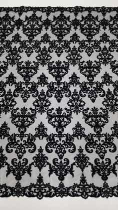 Perfect for dress, evening dress tops, skirts and other clothes. Very impressive and elegant. Both sides are out. Item: EVS058C Colours: Black Style: French Width: 140 cm, shown for one meter (100 cm x 140 cm) The price is set per 1 meter. You get the fabric in a continuous piece of you buy more than 1 meter. If you need any other measures, please contact us. *Great trade acceptable! We ship from Latvia (EU) worldwide via Priority mail (with the Latvian Post). Estimated delivery time: USA / Cana Black Lace Fabric, White Lace Fabric, Golden Lace, Veil Lace, Lace Veil, Alencon Lace, Lace Veils, Motif Vintage, Wedding Lace