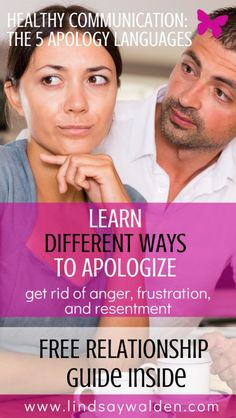 All relationships encounter misunderstandings, arguments, and difficult conversations. While this is common, it doesn't mean anger, hurt feelings, frustration, and resentment have to be the end result. This is where understanding and using the 5 apology languages in your life comings into play. Check out my video where I explain what the 5 apology languages are and how you can work them into your relationships. Healthy Communication, Asking For Forgiveness