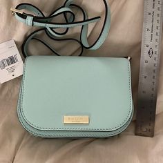 New With Tags Kate Spade Shoulder/Crossbody Bag. Color- Grace Blue. Kate Spade Crossbody Satchel, Trendy Kate Spade Crossbody Bag, Kate Spade Spring Satchel Shoulder Bag, Kate Spade Satchel Shoulder Bag For Spring, Trendy Kate Spade Shoulder Bag With Adjustable Strap, Kate Spade Crossbody Shoulder Bag With Phone Pocket, Kate Spade Crossbody Shoulder Bag For Mobile Phone, Kate Spade Crossbody Mobile Phone Bag, Kate Spade Spring Crossbody Shoulder Bag