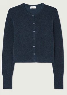 Cardigan Razpark – T/ShirtShoppe Vintage Wardrobe, Collar Cardigan, Petrol Blue, Round Collar, Womens Cardigan, American Vintage, Alpaca, Wool Blend, Cape