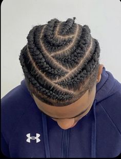 Fade Haircut With Beard, Dreads Short Hair, Male Haircuts, Black Haircut Styles, Cornrow Styles, Natural Hair Men