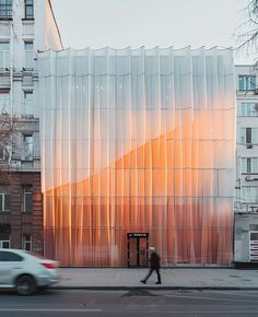 A fashion boutique by @deppyjo . . . . . #conceptualart #aiartcommunity #aiart #aiartwork #aiartists #midjourneyaiart #midjourneyartwork #midjourneyarchitecture #archdesigndaily #digitalartwork #generativeart #designmidjourney #parametricarchitecture #midjourneygallery Pharma Factory, Gradient Facade, Arch Illustration, Facade Pattern, Fashion Factory, 3d Elements, Facade Lighting, Parametric Architecture, Asian Inspiration