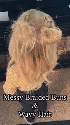 Hairstyles Girl, Cute Toddler Hairstyles, Easy Little Girl Hairstyles, Girl Hair Dos, Old Hairstyles, Wacky Hair Days, Toddler Hairstyles Girl, Crazy Hair Day, Wacky Hair