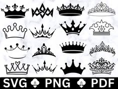 Crown Stencil, Crown Silhouette, King On Throne, Crown Png, Crown Drawing, Crown Tattoo Design, Crown Tattoo, Princess Tiara, Queen Crown