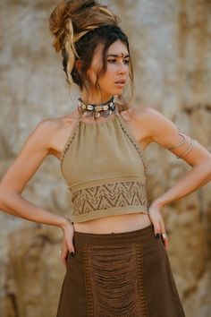 100% Cotton woven & dyed by hand. One size, ties at the back and at the nape of the neck. ◦ ँ ◦ Size guide One size fits from XS to L. Height 32cm, ties in the back. Cheap Bohemian Crop Top For Vacation, Cheap Bohemian Crop Top For Beach, Cheap Peasant Style Tops For Festivals, Cheap Hippie Festival Crop Top, Primitive Clothing, Cotton Mini Skirt, Skirt Beach, Hemp Clothing, Boho Skirt