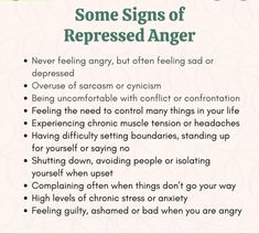 Repressed Anger Roots, Repressed Anger, Understanding Emotions, Anger Management