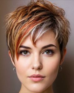 Short Bob Asymetric Hairstyles, Pixie Haircut With Highlights, Shaggy Pixie Bob, Long Layered Bob Hairstyles, Shaggy Pixie, Pixie Bob Hairstyles, Short Spiked Hair, Funky Short Hair, Short Spiky Hairstyles