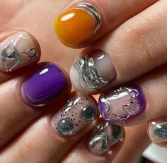 cyberpunk nails Her Nails