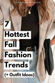 Stay chic this autumn with cozy sweaters, stylish boots, and bold accessories. Embrace the season's colors and trends for a fashionable fall! 🍁👗🧣 #FallFashion #AutumnStyle #OOTD #FashionTrends #CozyChic Classy Fall Outfits, Outfit Ideas For Fall, Fall Trends Outfits, Trendy Outfits Winter, Outfit Ideas Winter, Chic Fall Outfits, Fashion Fail, Fashion Trends Winter, Trendy Outfit Ideas