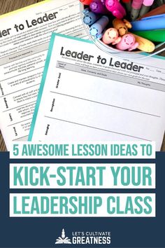 the 5 awesome lesson ideas to kick - start your teacher's class with these free printables