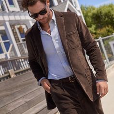 Men's Rustic Wide Wale Corduroy Blazer | Lands' End Wide Wale Corduroy, Corduroy Blazer, Lands End, Wales, Blazer