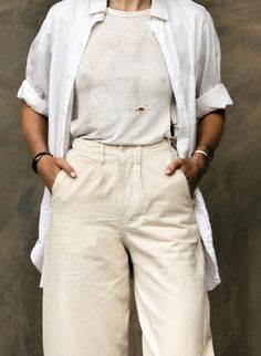 the sonora trouser in natural canvas – imogene + willie Neutral Cotton Pants With Belt Loops, Cream Cotton Pants With Belt Loops, Off White Cotton Pants For Work, Off White Cotton Straight Pants, Cream Cotton Pants For Everyday, Classic Cotton Cream Pants, Cotton Off White Bottoms With Pockets, Off White Cotton Bottoms With Pockets, Off White Wide Leg Cotton Pants