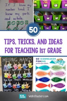 the top ten tips and ideas for teaching 1st grade