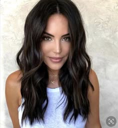 Mocha Hair, Haircuts Medium, Long Dark Hair, Human Hair Wig, Cool Hair Color