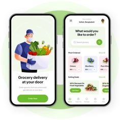 Grocery Delivery App Development Solutions in India - MultiQoS Grocery Shopping App, App Development Design, Grocery Delivery App, App Design Layout, Mobile Application Design, Groceries App, Delivery App, App Design Inspiration, App Interface