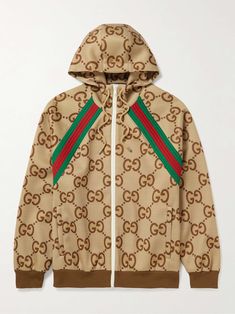 Gucci Jacket, Gucci Outfits, Best Shoes For Men, Best Running Shoes, Zipper Jacket, Zip Jacket, Running Shoes For Men, Hooded Jacket, Fashion News