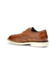 Burnished leather derbys with brogue trim and traditional wingtip toe..Leather upper.Wingtip toe.Lace-up vamp.Lined.Padded insole.Synthetic sole.Imported.Burnished leather derbys with brogue trim and traditional wingtip toe.Leather upperWingtip toeLace-up vampLinedPadded insoleSynthetic soleImported.Wingtip.Lace-Up.Men's Shoes.Men's.Oxfords & Derbys Leather Wingtip Oxfords For Fall, Wingtip Leather Shoes For Derby In Fall, Fall Derby Wingtip Leather Shoes, Brown Oxfords With Perforated Toe Box For Work, Wingtip Oxfords With Leather Footbed For Fall, Fall Wingtip Oxfords With Branded Insole, Classic Oxfords With Brogue Detailing For Fall, Classic Brogue Oxfords For Fall, Fall Wingtip Oxfords With Leather Footbed