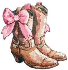 Cowboy Boots Sketch, How To Draw Cowboy Boots, Cowgirl Boot Drawing, Cowgirl Drawings, Cowgirl Boots Drawing, Cowgirl Drawing, Cowboy Hat Art, Cowboy Couture, Pink Christmas Iphone Wallpaper