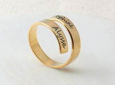 "--------------------------------------------- PRODUCT INFORMATION --------------------------------------------- * A unique name ring is special for yourself. * offer a wonderful way to show off your unique personality. * With your careful use and protection, the custom name ring without discoloration and tarnish. * Material is Stainless Steel,18K gold/silver/rose gold plated.. --------------------------------------------- HOW TO ORDER ---------------------------------------------   From drop-do Adjustable Engraved Name Ring As Gift, Adjustable Rings With Engraving Option For Gift, Adjustable Engraved Rings For Mother's Day, Customizable Nameplate Rings As Gifts, Customizable Nameplate Rings For Gifts, Adjustable Engraved Open Ring With Name, Adjustable Engraved Name Open Ring, Nameplate Engraved Ring For Gift, Adjustable Open Engraved Ring With Engraving Option