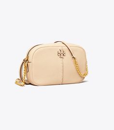 McGraw Camera Bag: Women's Designer Crossbody Bags | Tory Burch Crossbody Bag Outfit, Tory Burch Crossbody Bag, Tory Burch Crossbody, Girls Tote, Leather Camera Bag, Womens Designer Handbags, Designer Crossbody, Designer Crossbody Bags, High Standards