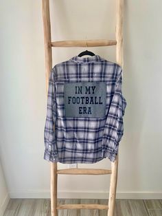 One of a kind, football game day flannel! Men's small (or women's XL). Great for game day and football parties! Football Parties, Game Day Shirts, Football Game, Football Games, Gift Registry, Game Day, Gender Neutral, Art Collection, Bathing Beauties