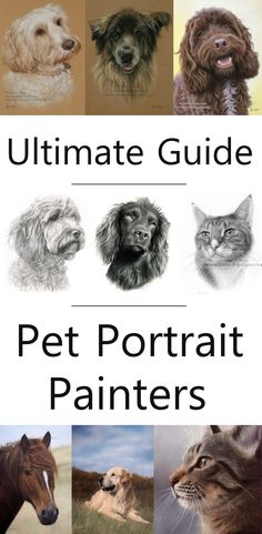 Professional pet portrait painters Christmas Realistic Art, Acrylic Painting Dogs Pet Portraits, Realistic Dog Painting, Pastel Pet Portraits, How To Paint Dogs Acrylic, Painting Dogs Acrylic, Pet Portraits Illustration, Dog Portraits Painting Acrylics, Pet Portrait Tutorial