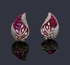 Classic Earrings, Antique Design, Stylish Jewelry, Diamond Earrings, Ruby, Beads, Quick Saves