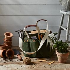 Steele Canvas Basket Corp Canvas Utility Tote Bag, Canvas with Leather Handles on Food52 Green Canvas Tote Bag For Outdoor Use, Green Tote Canvas Bag For Outdoor, Green Waxed Canvas Bags With Pockets, Utility Canvas Bag With Pockets, Green Duck Canvas Bag With Canvas Lining, Green Duck Canvas Tote Bag, Green Duck Canvas Bag, Green Utility Bags With Pockets, Green Utility Bag With Pockets