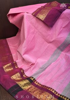 Incorporating traditional weaves in your ethnic wear has never been this easy!!  Woven in the culture-rich region of kanchipuram, these sarees are easy to drape and carry! It is set in an eye catching combination with charming zari work!  The saree is not woven with a blouse fabric, but is versatile enough to mix and match with contrasting ones including white! The saree has falls and pico done. Note: There may be a slight difference in shade between the actual product and what you see on screen due to variance in screen settings and other factors. Note: This saree is woven out of pure natural cotton. There may be minor inconsistencies owing to it. Being characteristic, they are not considered defects. Transitional Ritual Saree With Unstitched Blouse, Cotton Silk Traditional Wear For Rituals, Anarkali Cotton Saree For Traditional Ceremonies, Pink Handloom Cotton Silk Traditional Wear, Pink Handloom Blouse Piece For Transitional Season, Traditional Unstitched Blouse Piece For Rituals, Handloom Cotton Silk Traditional Wear For Rituals, Traditional Cotton Silk Wear With Zari Weaving For Rituals, Unstitched Blouse Piece For Festive Rituals