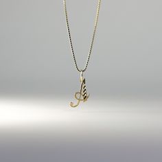 A timeless piece that will never go out of style. This 14K gold calligraphy pendant is the perfect and most stunning way of keeping a name close to your heart. We handmade each piece so you can assure you're getting a one-of-a-kind pendant that is not like any other. This 14K solid gold letter pendant is flawlessly crafted to look super chic and elegant around your neck. Pair it with a nice gold chain and wear it with almost all of your outfits. The piece is such a versatile lettering necklace. Formal Yellow Gold Name Necklace With Initial Pendant, 14k Gold Initial Pendant Name Necklace For Formal Occasions, Formal 14k Gold Name Necklace With Initial Pendant, Formal Yellow Gold Initials Name Necklace, Elegant Yellow Gold Initials Name Necklace, Formal 14k Gold Initial Pendant Necklace, Classic Yellow Gold Pendant Name Necklace, Yellow Gold Box Chain Necklace With Initial Pendant, Yellow Gold Necklace With Box Chain And Initial Pendant