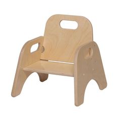 a wooden chair that is shaped like an elephant